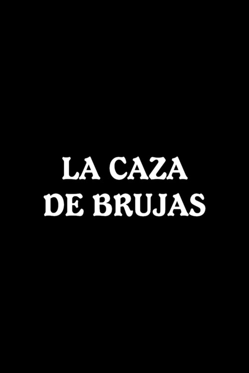 La caza de brujas постер