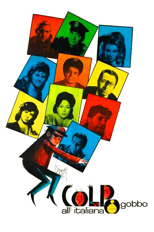 Ограбление по-итальянски постер