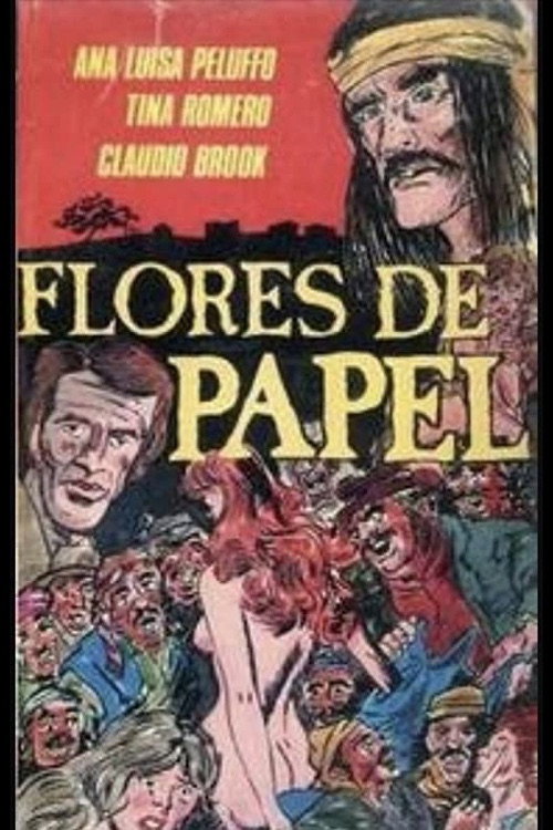 Flores de Papel постер