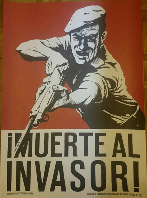 Muerte al invasor постер