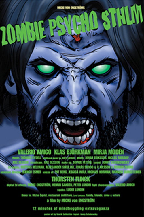 Zombie Psycho STHLM постер