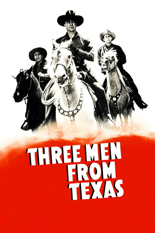 Three Men from Texas постер