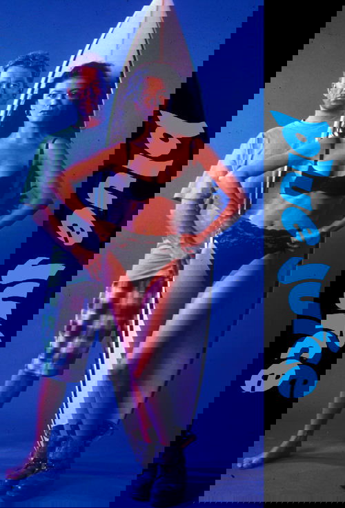 Синий сок постер