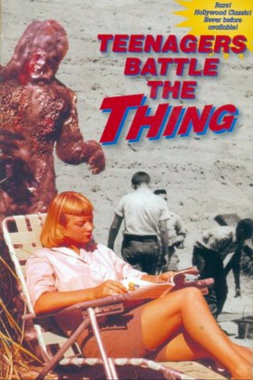Teenagers Battle the Thing постер