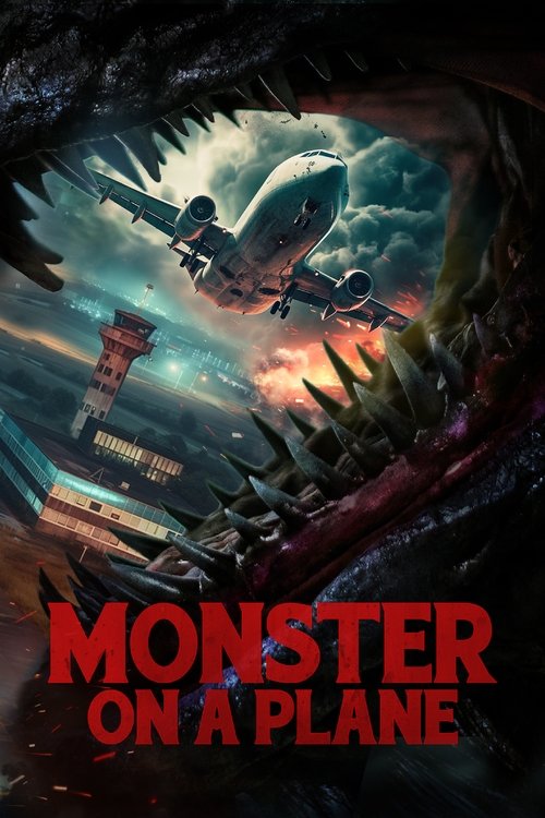 Monster on a Plane постер