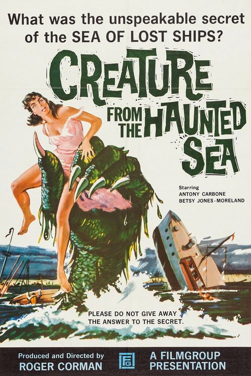 Creature from the Haunted Sea постер