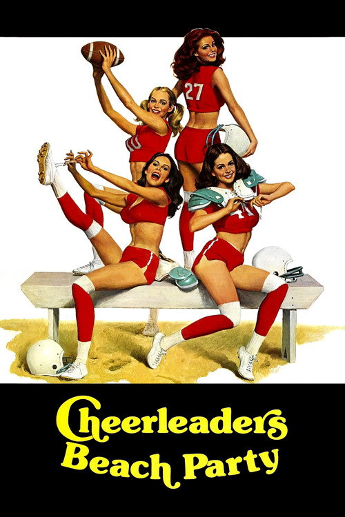 Cheerleaders Beach Party постер