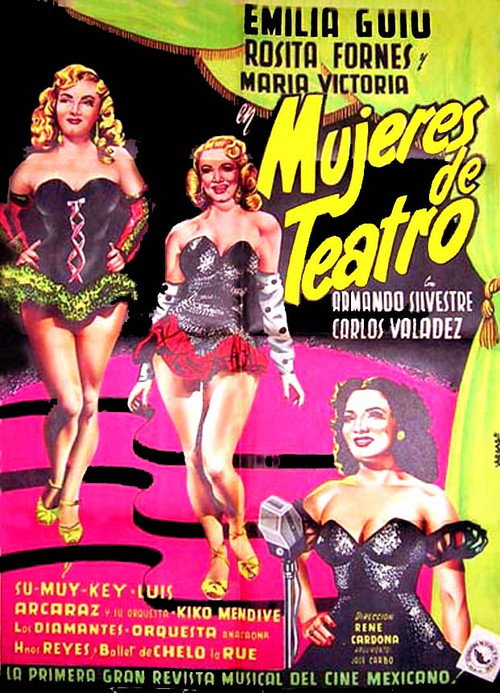 Mujeres de teatro постер