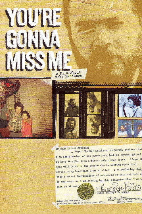 You're Gonna Miss Me: A Film About Roky Erickson постер