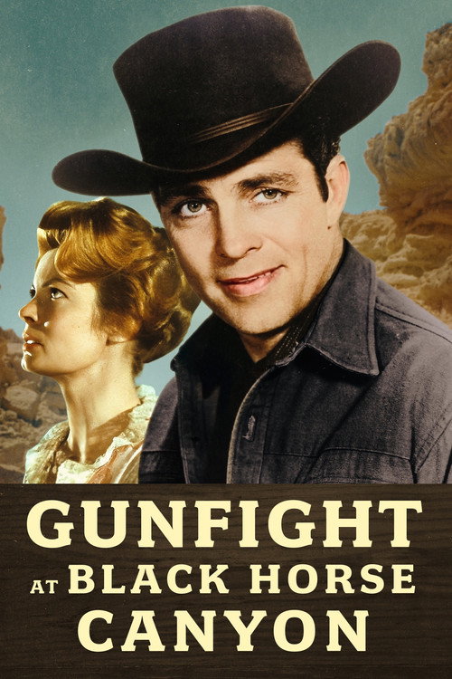 Gunfight at Black Horses Canyon постер