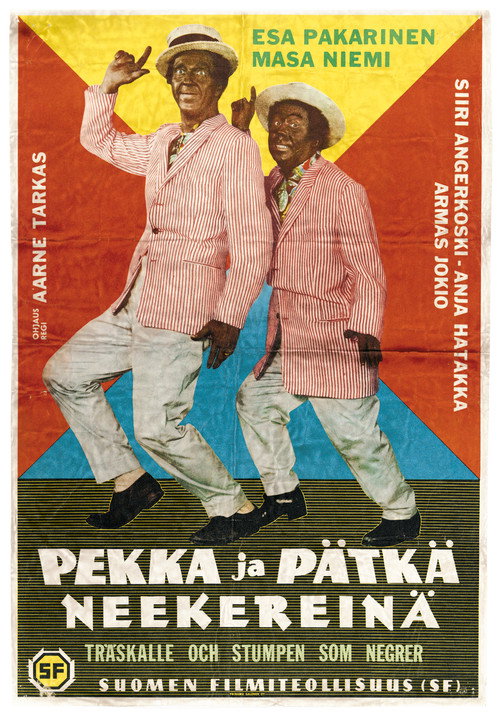 Pekka ja Pätkä neekereinä постер
