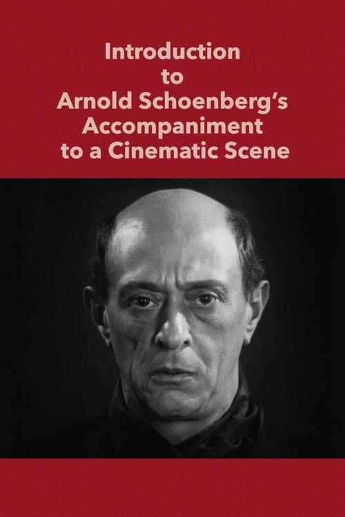 Einleitung zu Arnold Schoenbergs Begleitmusik zu einer Lichtspielscene постер