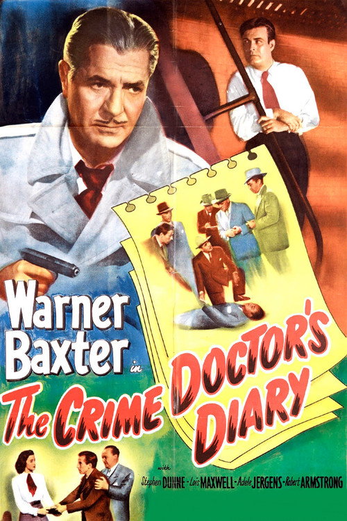 The Crime Doctor's Diary постер