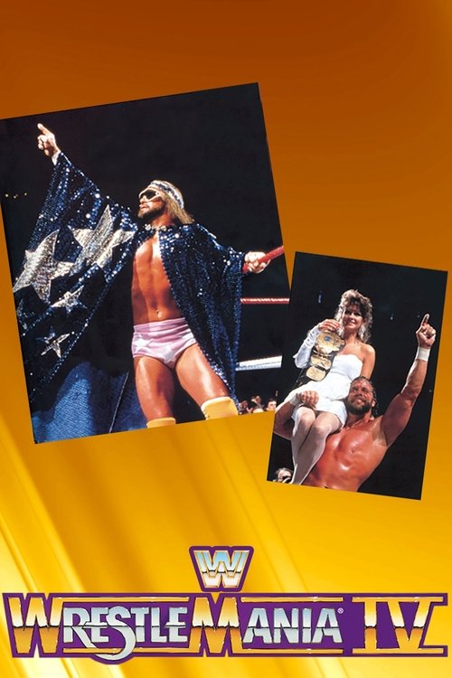 WWE WrestleMania IV постер