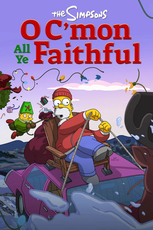 The Simpsons: O C'mon All Ye Faithful постер