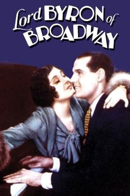 Lord Byron of Broadway постер