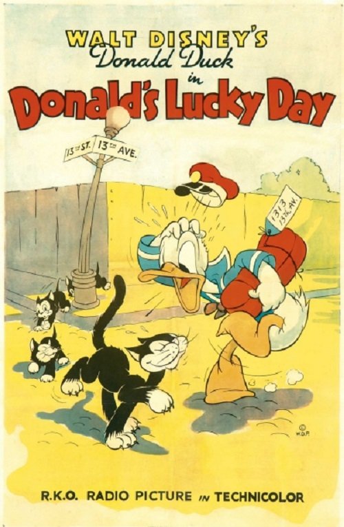 Donald's Lucky Day постер