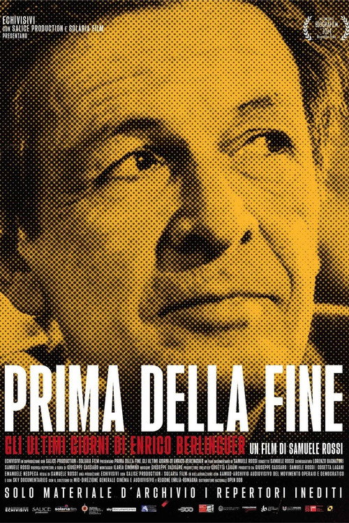 Prima della fine - Gli ultimi giorni di Enrico Berlinguer постер