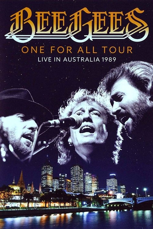 Bee Gees: One for All Tour - Live in Australia 1989 постер