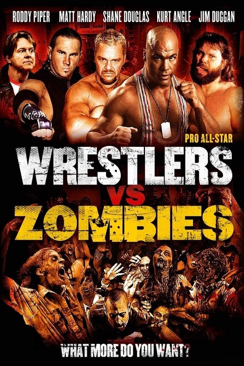 Pro Wrestlers vs Zombies постер