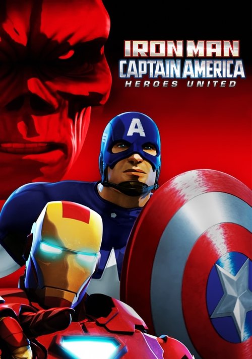 Iron Man & Captain America: Heroes United постер