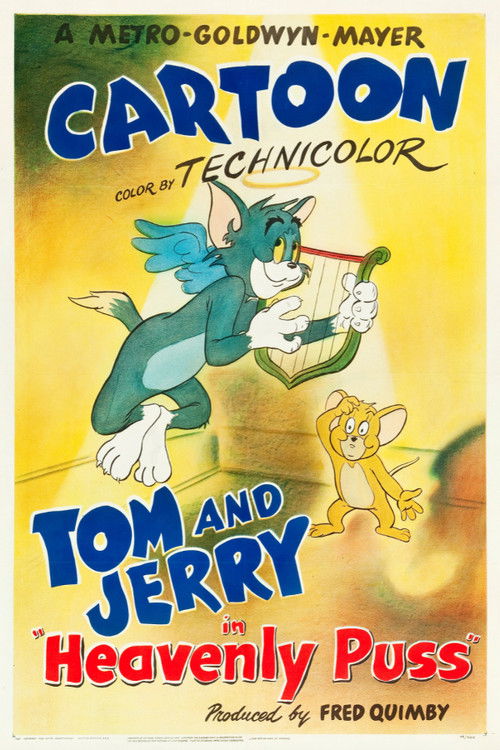 Кот в раю постер