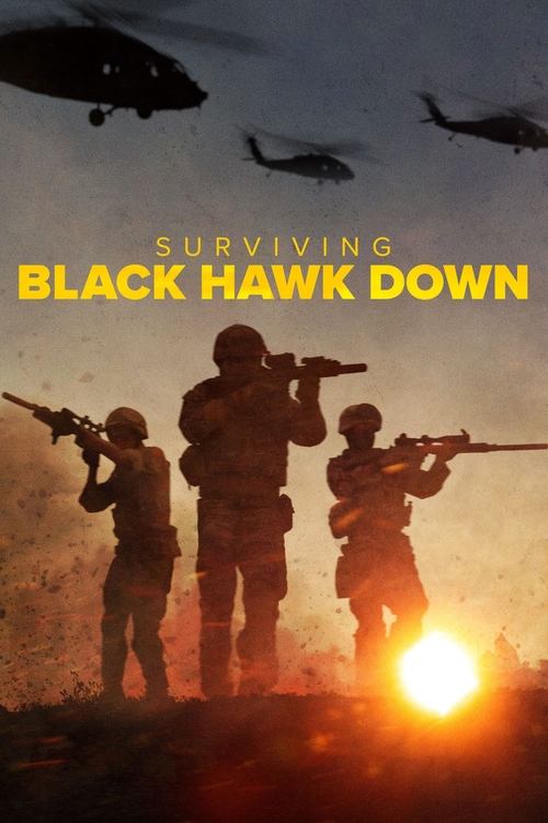Surviving Black Hawk Down постер