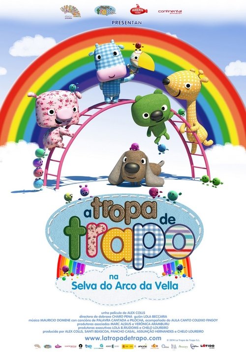 The Rag Troop in the Rainbow Jungle постер