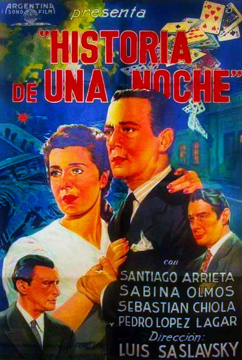 Historia de una noche постер