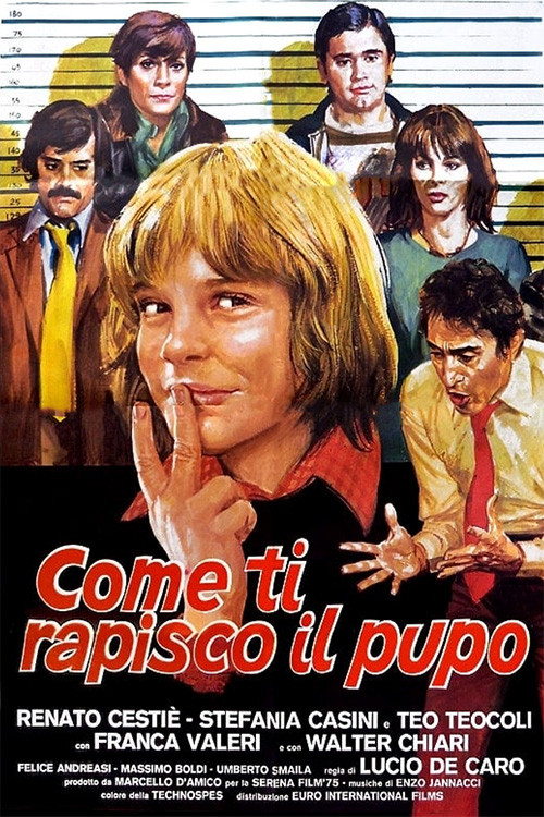 Come ti rapisco il pupo постер
