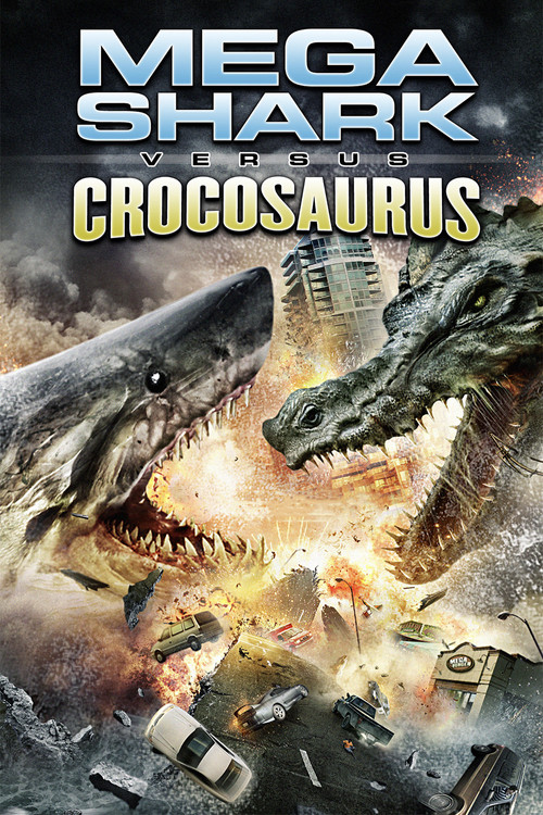 Mega Shark vs. Crocosaurus постер