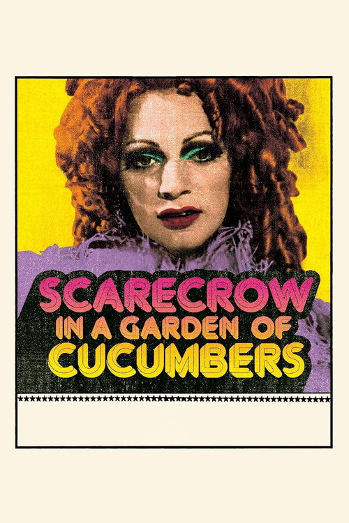 Scarecrow in a Garden of Cucumbers постер