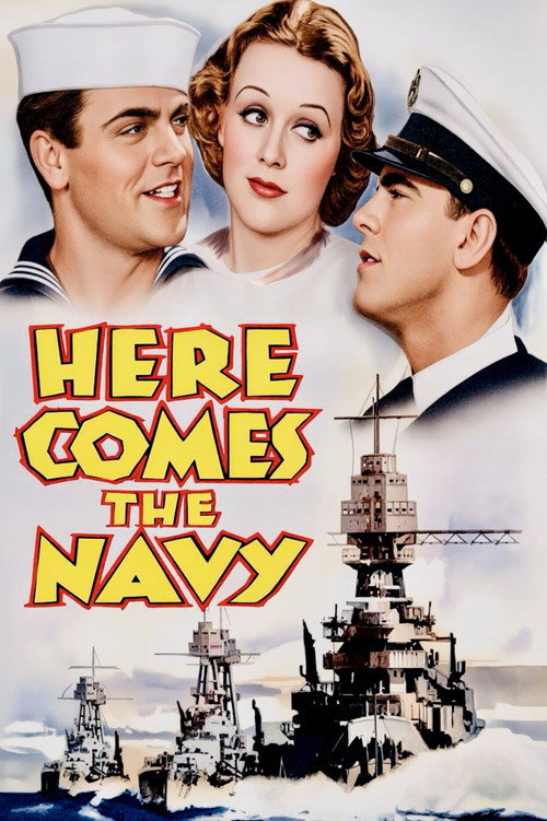 Here Comes the Navy постер