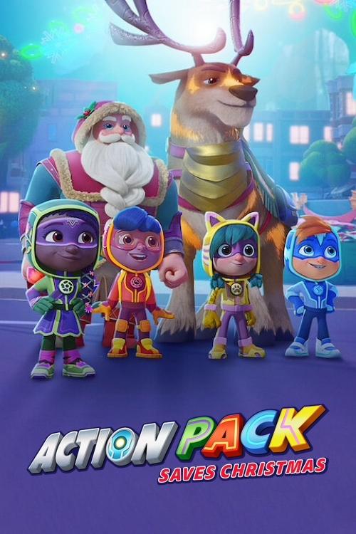 The Action Pack Saves Christmas постер