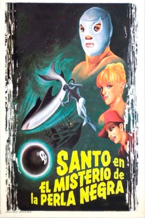 Santo in the Mystery of the Black Pearl постер