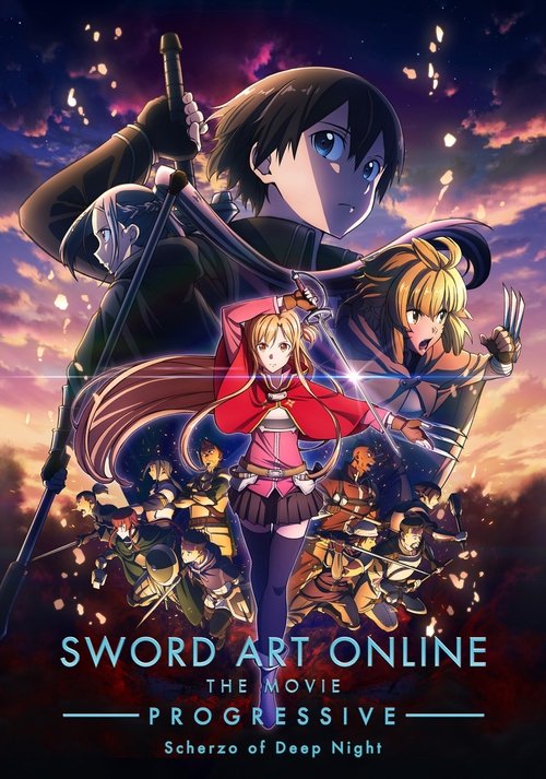 Sword Art Online the Movie – Progressive – Scherzo of Deep Night постер