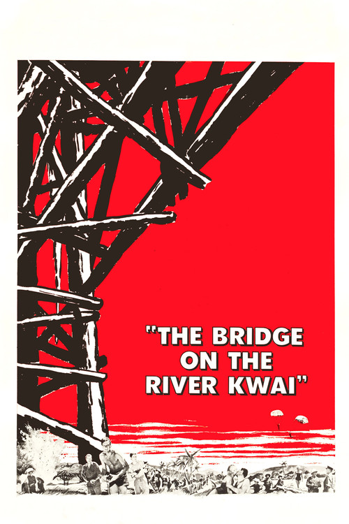 The Bridge on the River Kwai постер