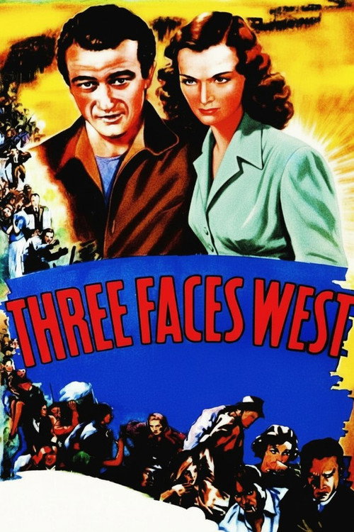 Three Faces West постер