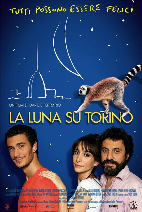 La luna su Torino постер