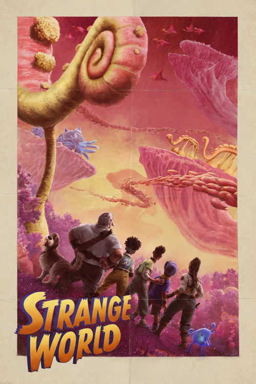 Strange World постер