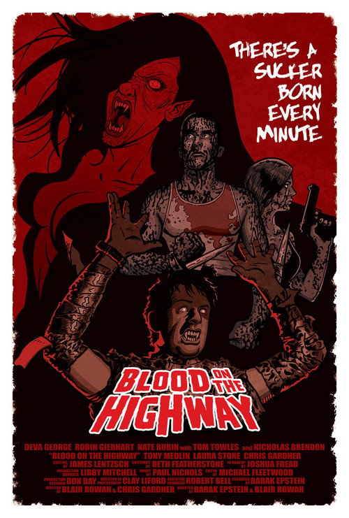 Blood on the Highway постер