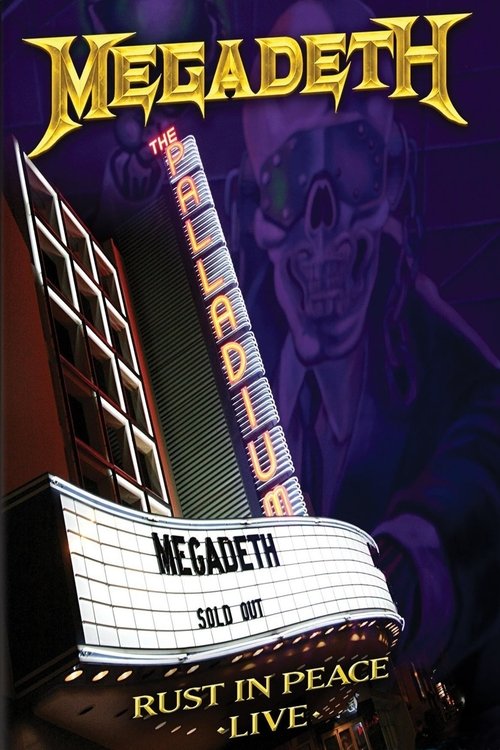 Megadeth - Rust in Peace Live постер