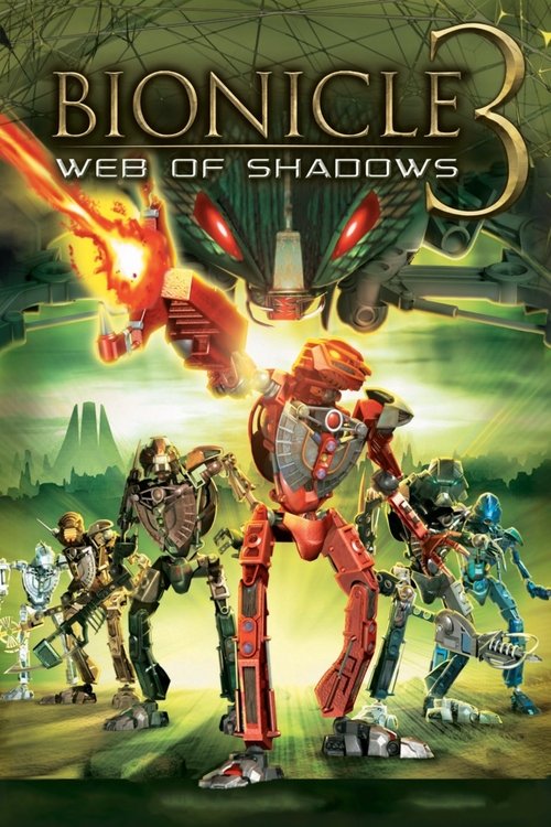 Bionicle 3: Web of Shadows постер