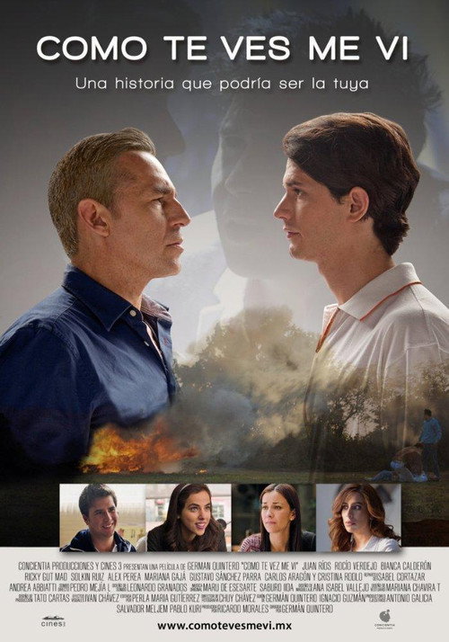 Como te ves, me vi постер