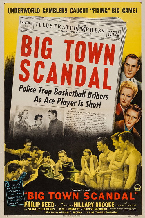 Big Town Scandal постер