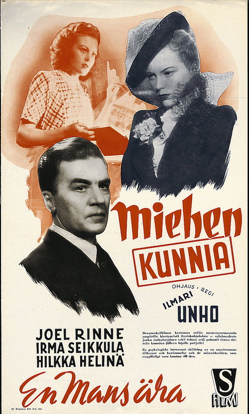 Miehen kunnia постер