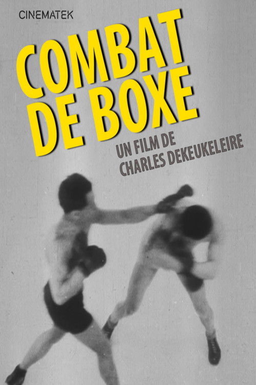 Combat de boxe постер