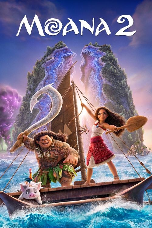 Moana 2 постер