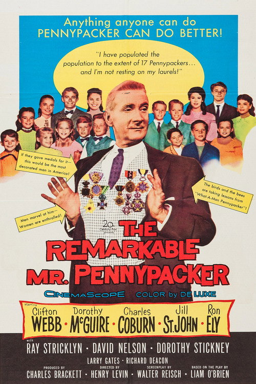 The Remarkable Mr. Pennypacker постер