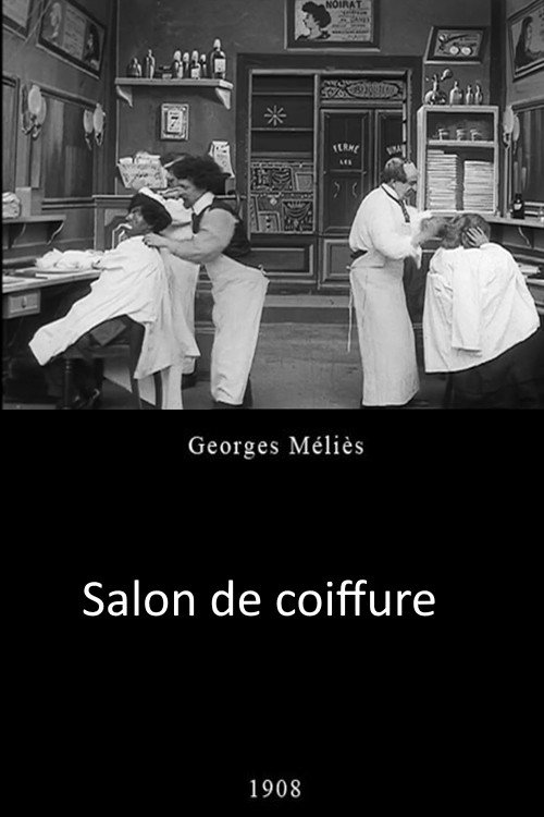 Salon de coiffure постер